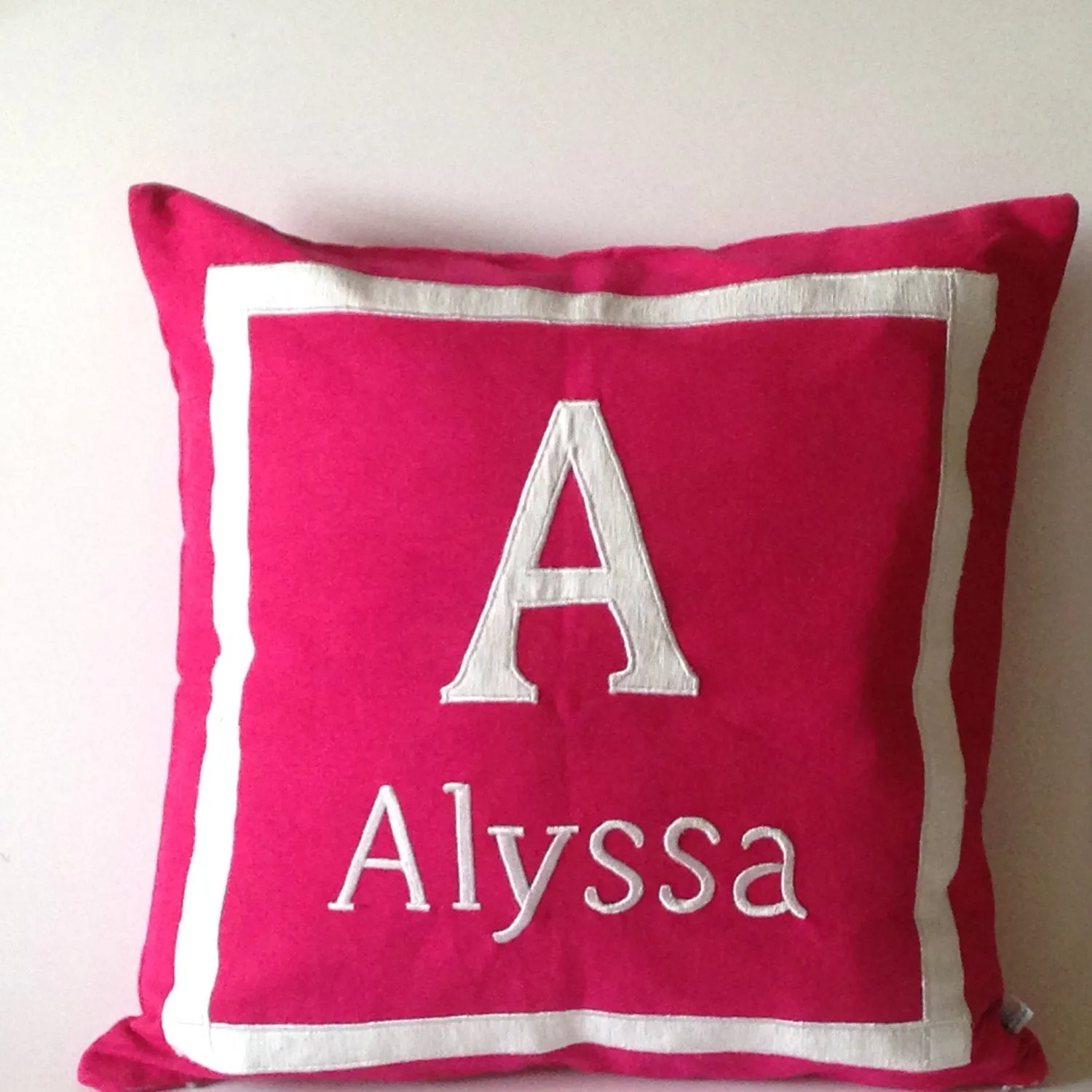 30% OFF Baby Personalized Gifts, Nursery Decor Girl, Nursery Bedding, Dark Pink Pillows, Pink Monogram Pillows, Pink Name pillows, Baby show