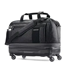 American Tourister Pearce Hybrid Expandable Wheeled Duffel, Black Print