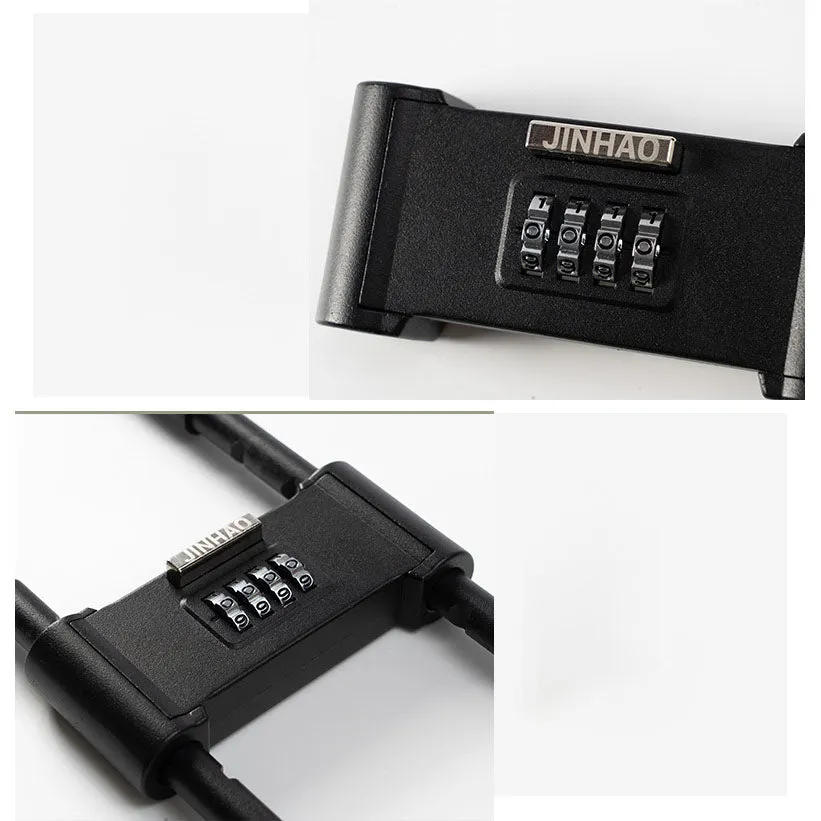 Anti Theft U-Shaped Lock with 4 Digits Code