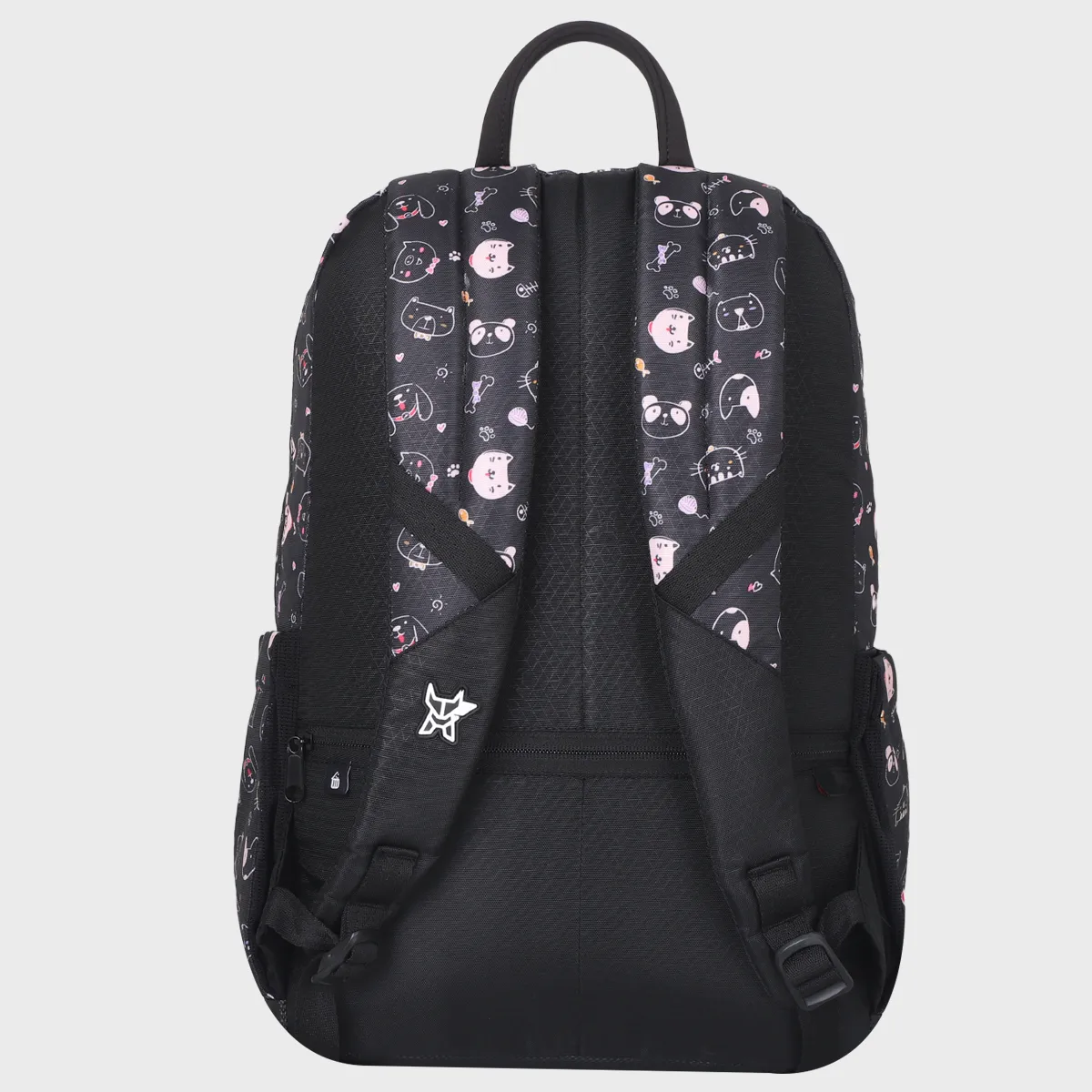 Arctic Fox Kids Backpack and School Bag for Girls Kitty Black