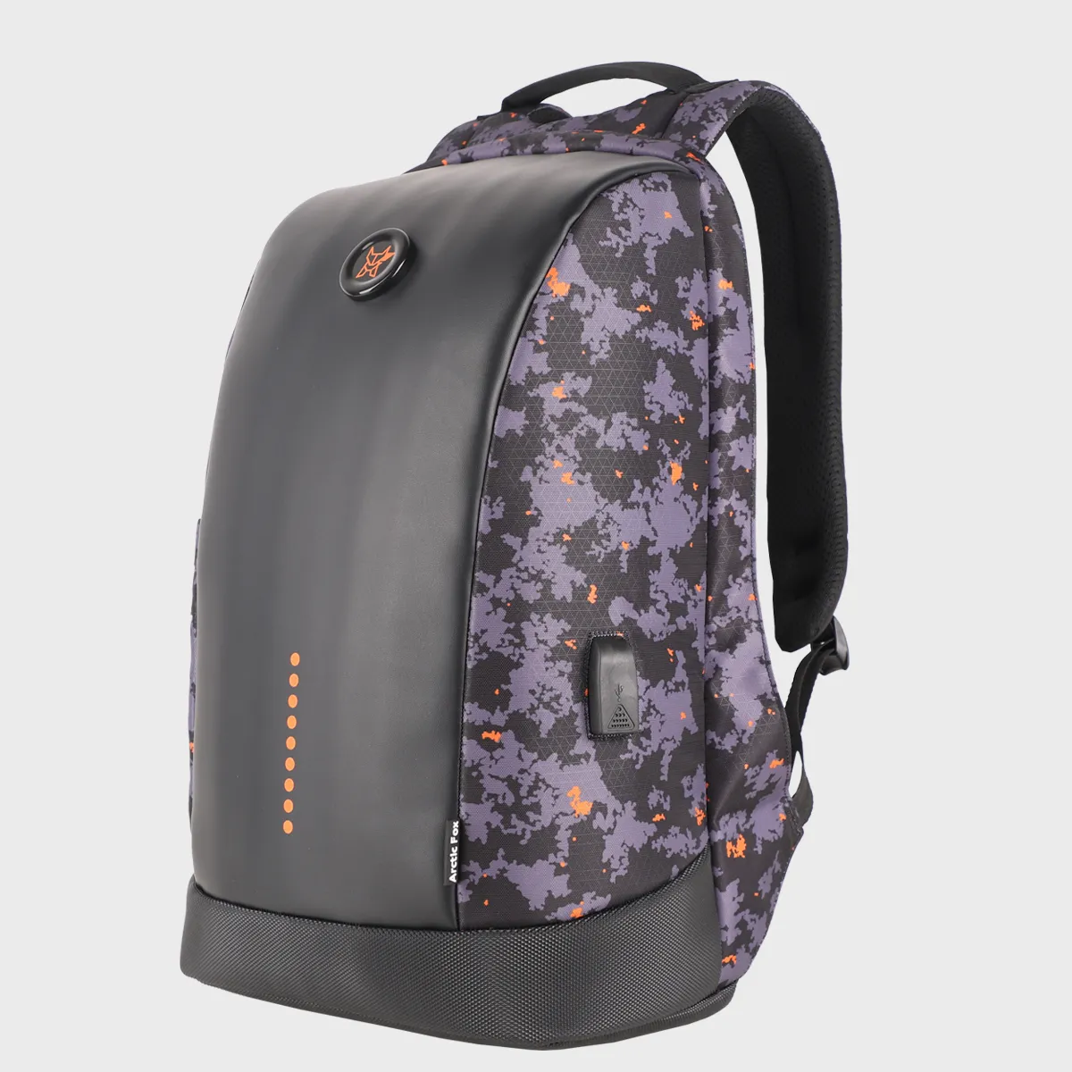Arctic Fox Slope Trisiac Printed Anti-Theft Laptop bag and Backpack