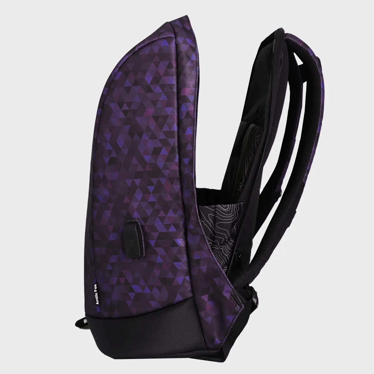 Arctic Fox Slope Trisiac Printed Anti-Theft Laptop bag and Backpack