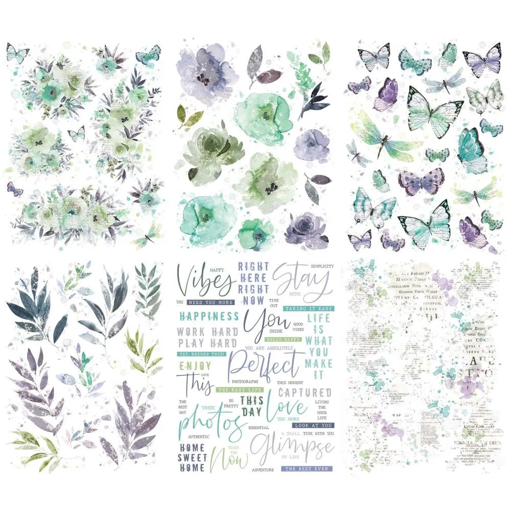ARToptions Viken Rub-Ons 6"X8" 6/Sheets