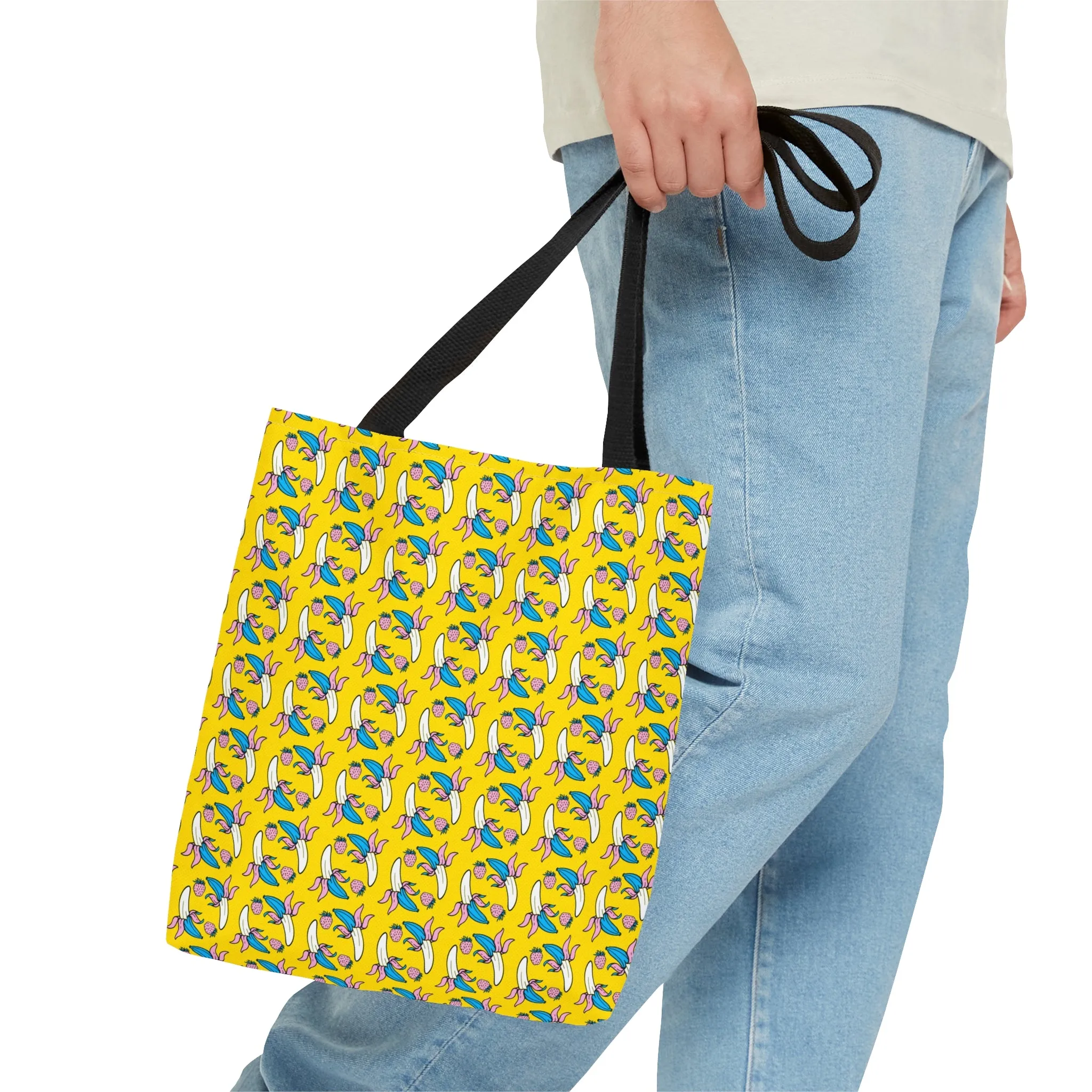 Banana & Strawberry Delight-Tote Bag (AOP)