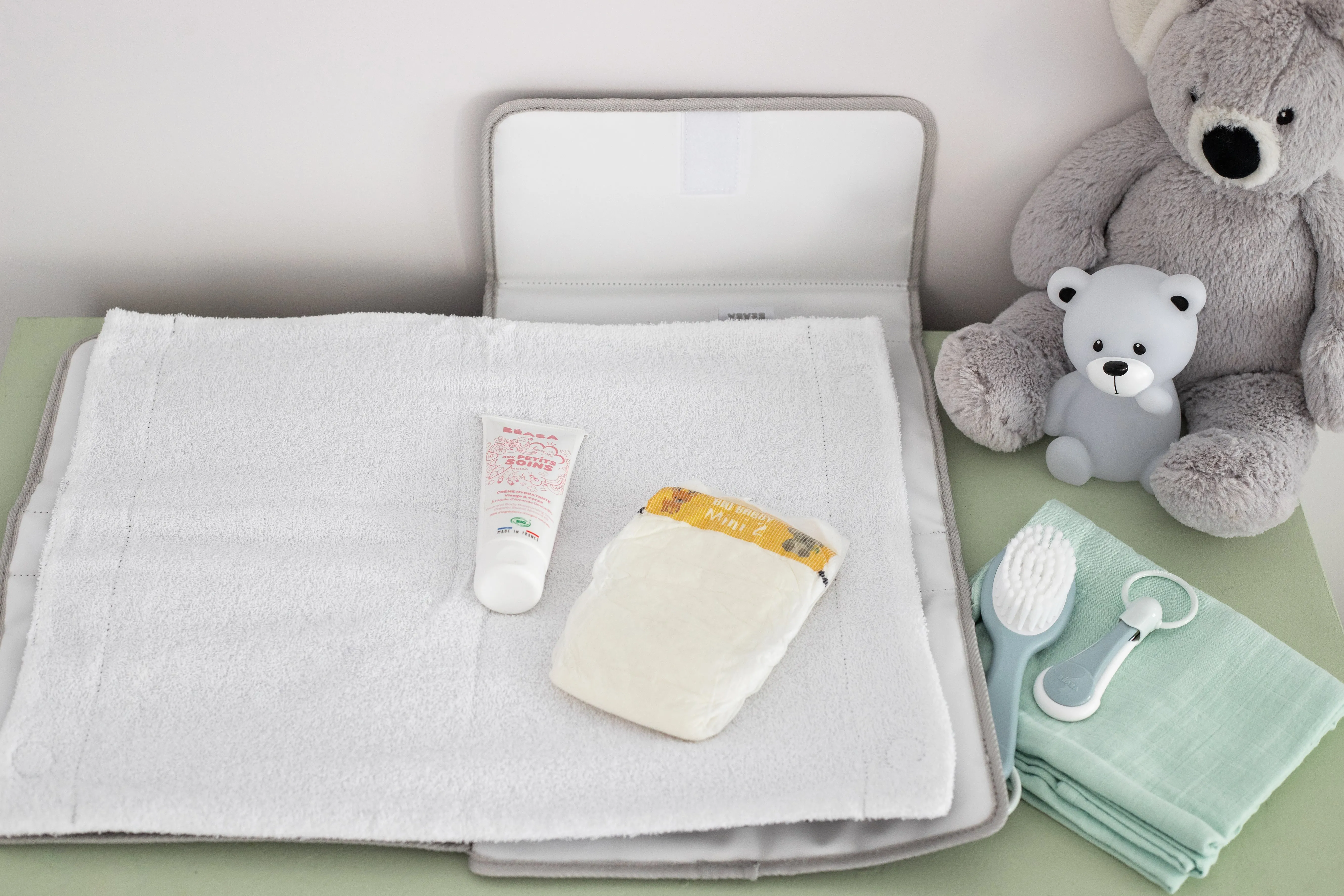 Beaba Changing Mat - Heather Grey