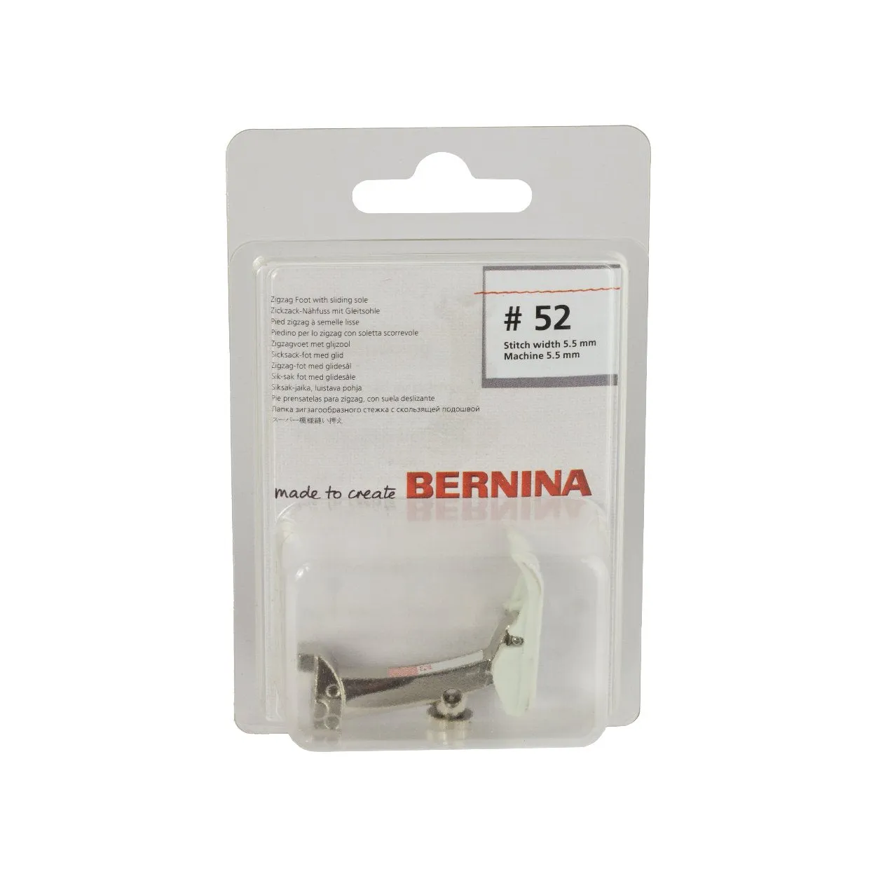 Bernina Foot 52 | Teflon Foot Non-stick