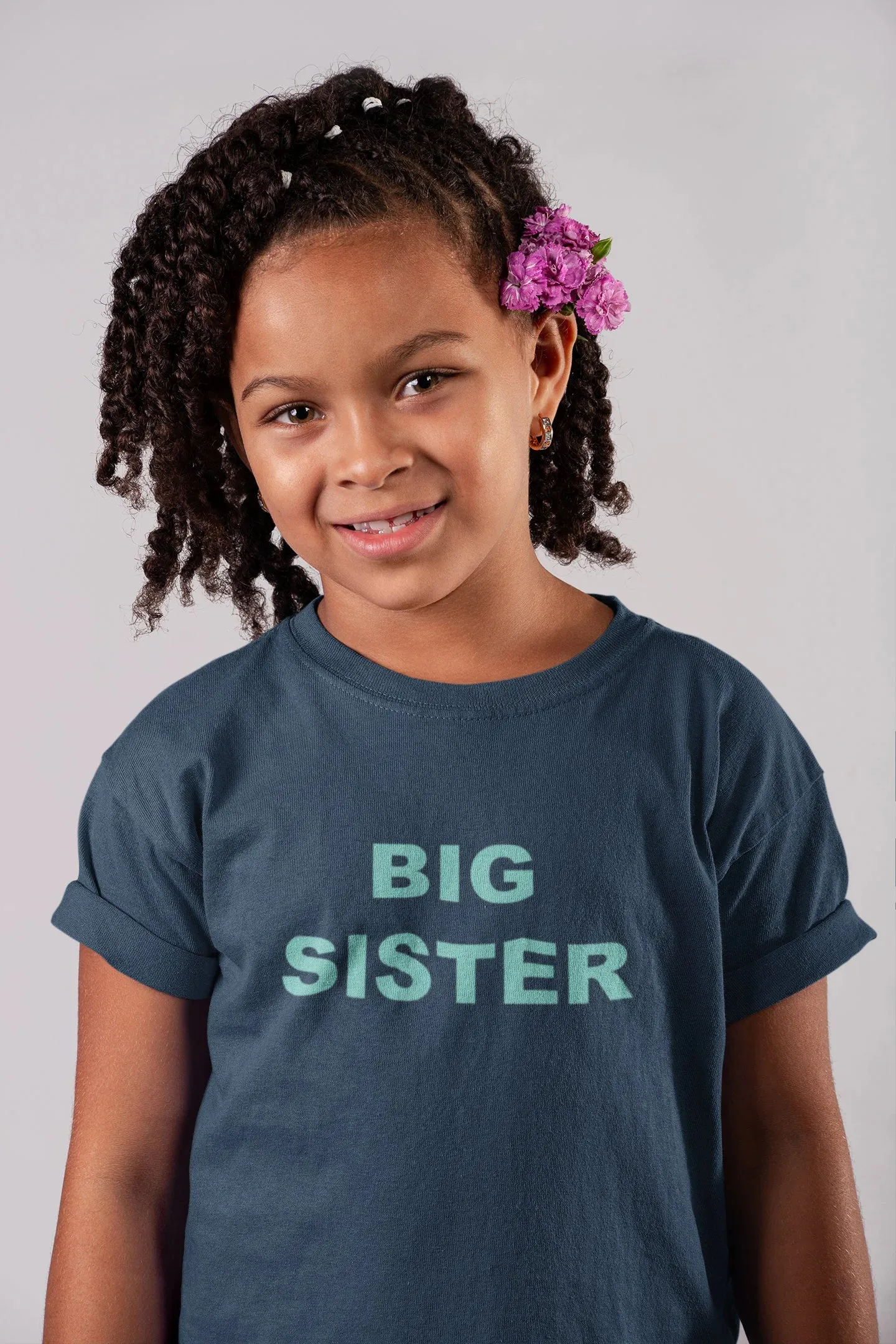 Big Sister T-Shirt Teal