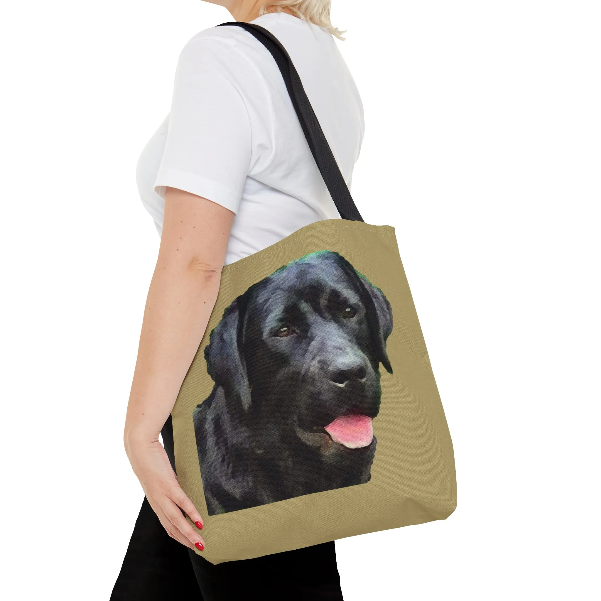 Black Labrador Retriever 'Rizzo' -  Tote Bag