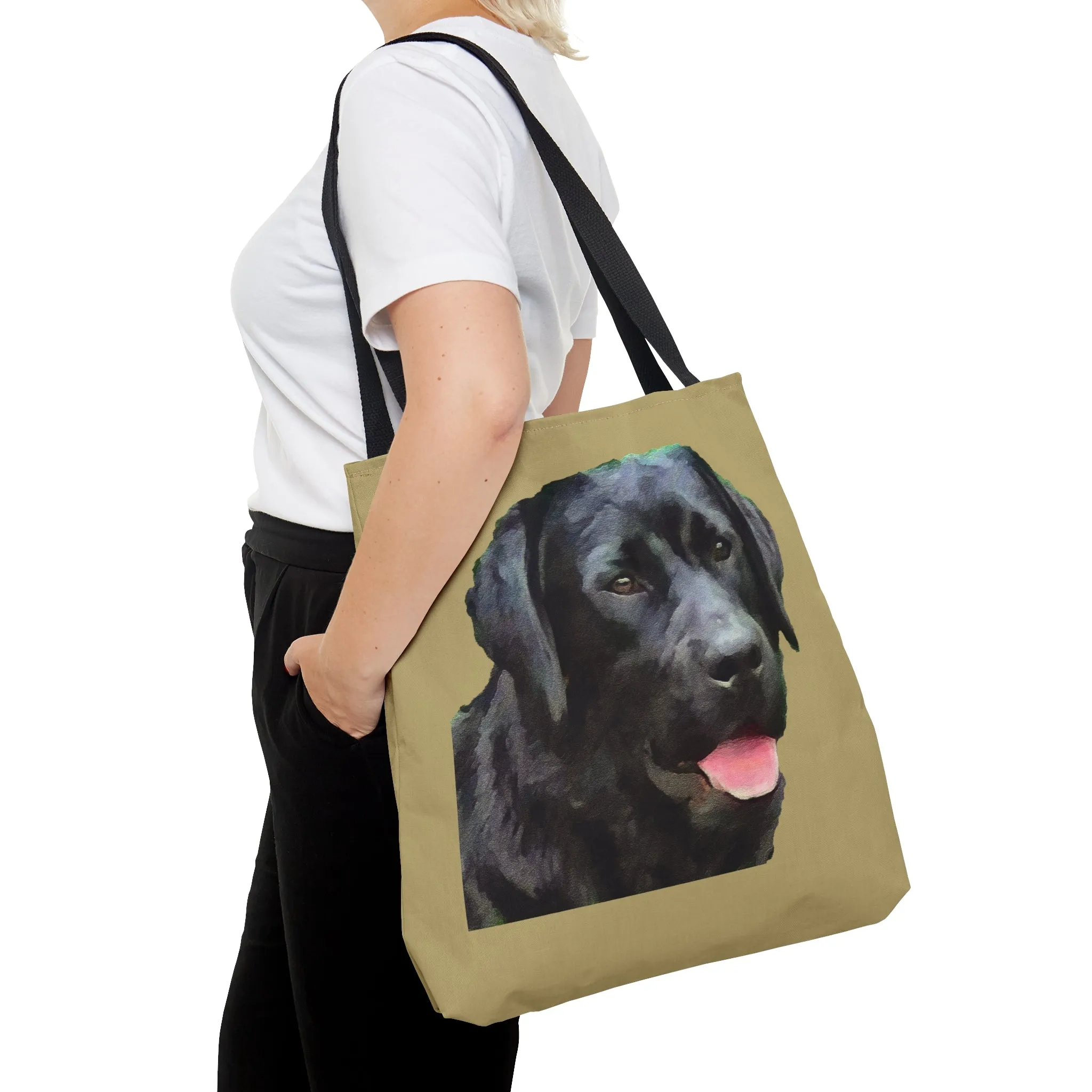 Black Labrador Retriever 'Rizzo' -  Tote Bag