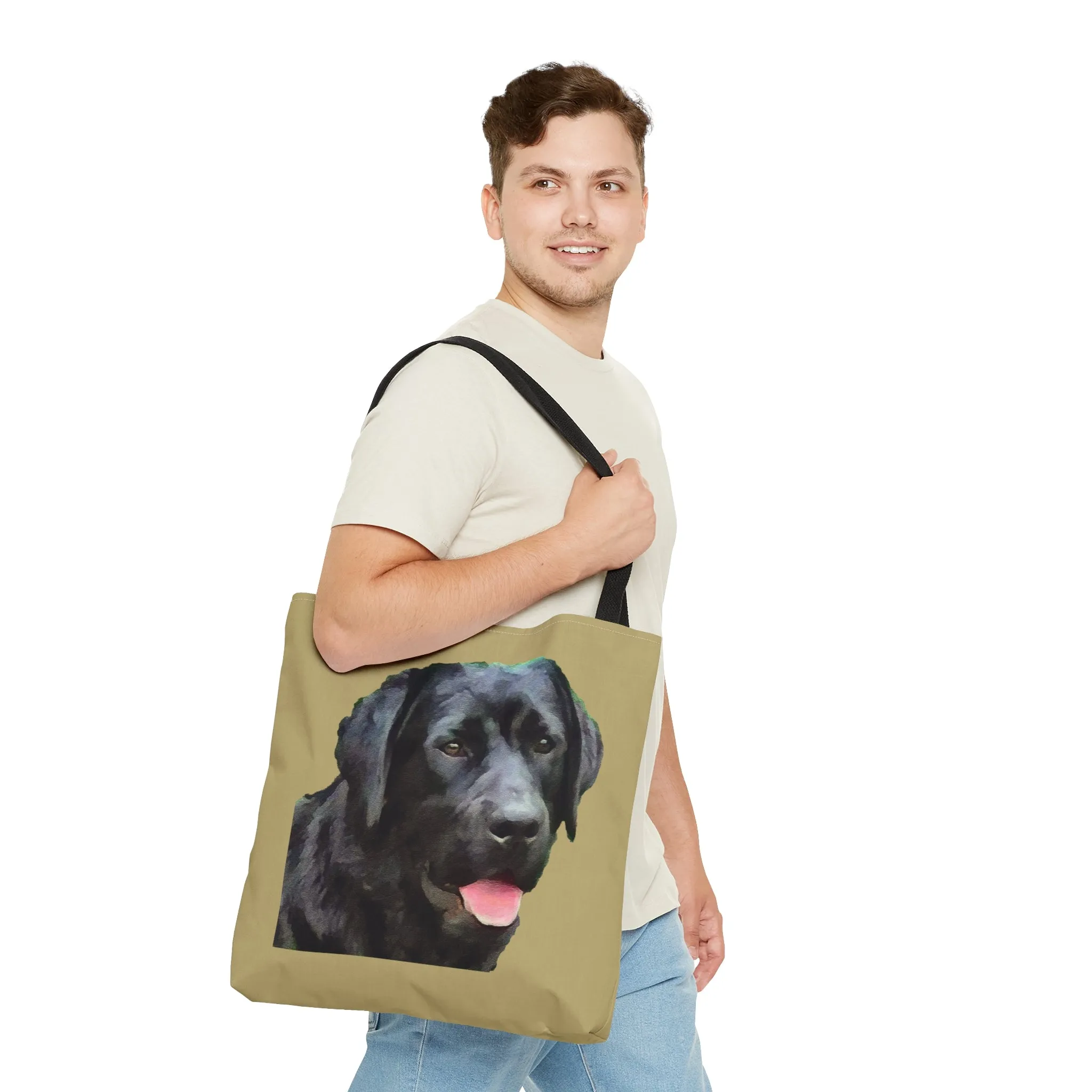 Black Labrador Retriever 'Rizzo' -  Tote Bag