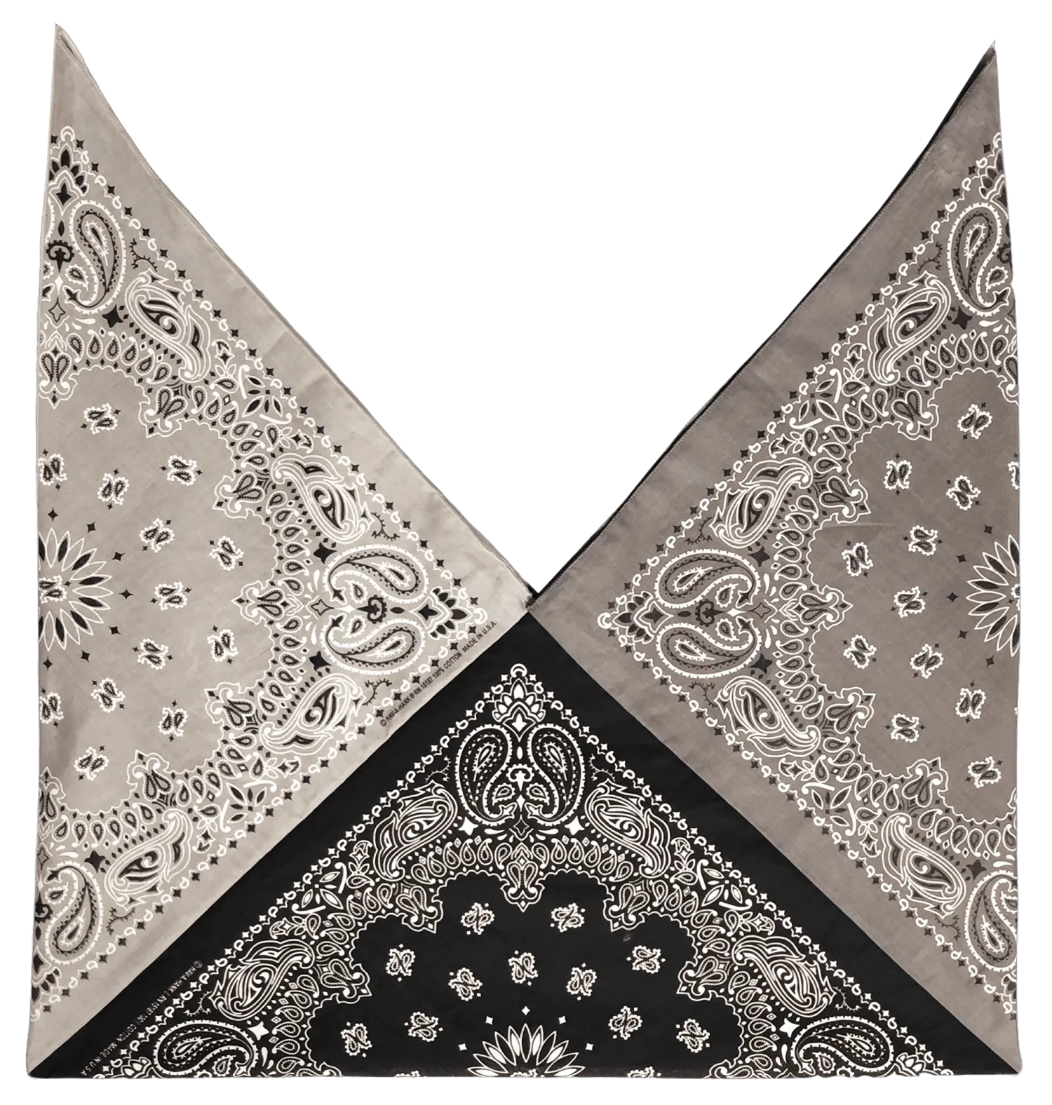 BoHo Bandanna Tote Bag - City Paisley - 100% Cotton - Made In The USA