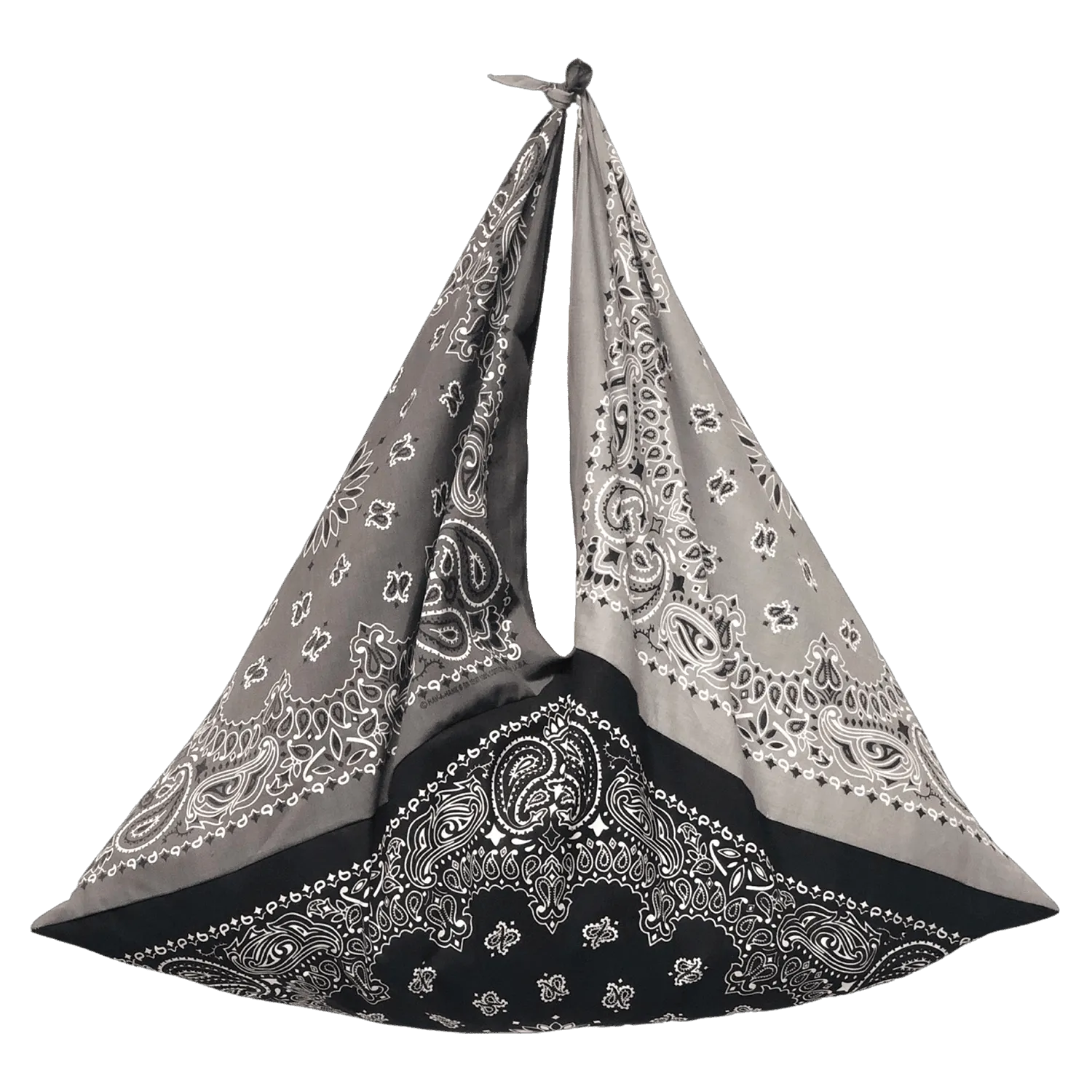 BoHo Bandanna Tote Bag - City Paisley - 100% Cotton - Made In The USA