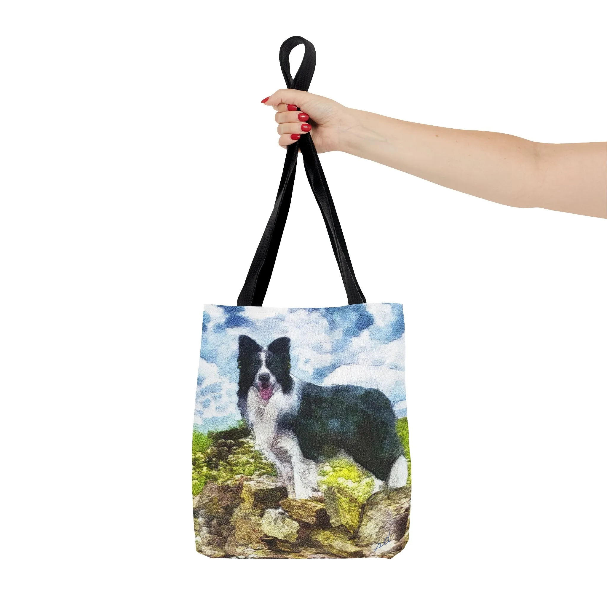 Border Collie '#1' -  Tote Bag