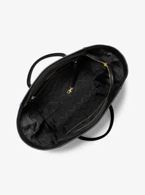 Carine Large Pebbled Leather Tote Bag