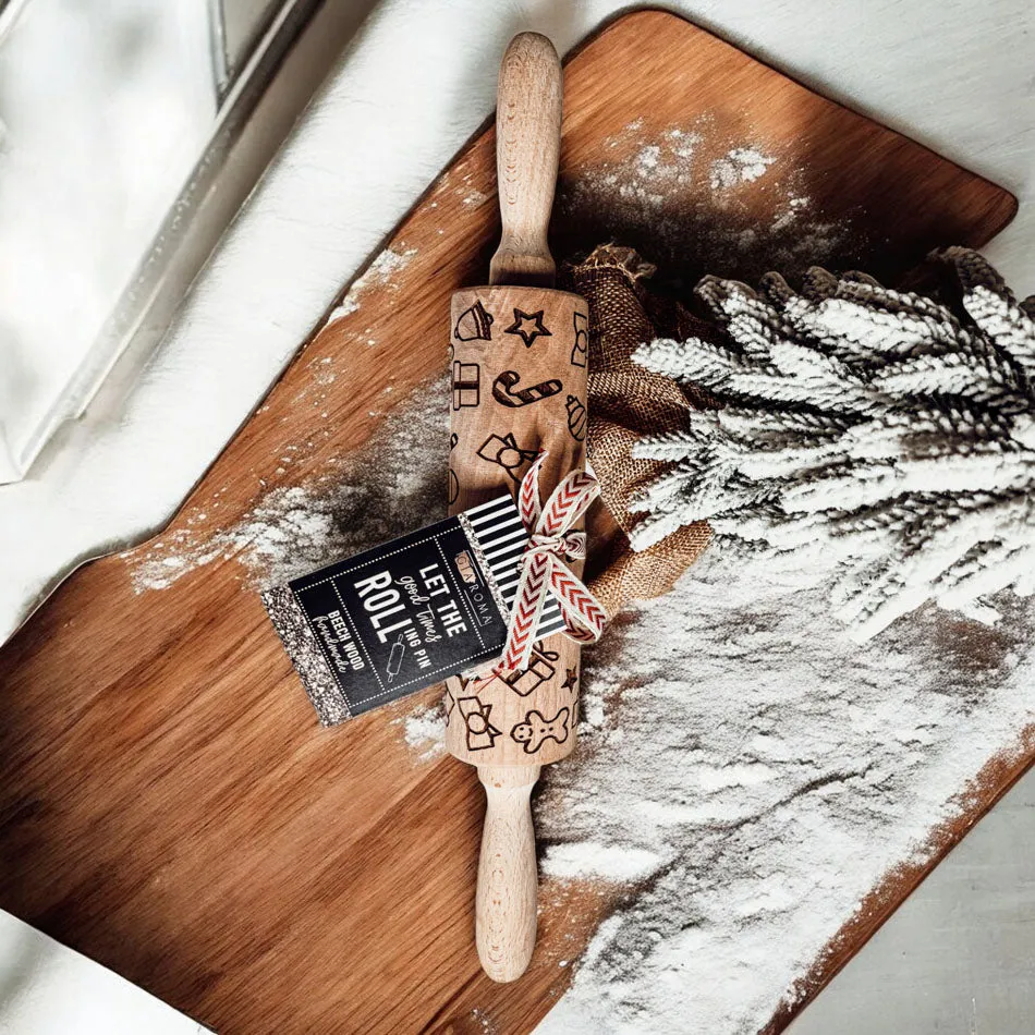 Christmas Rolling Pin Set by Gia Roma
