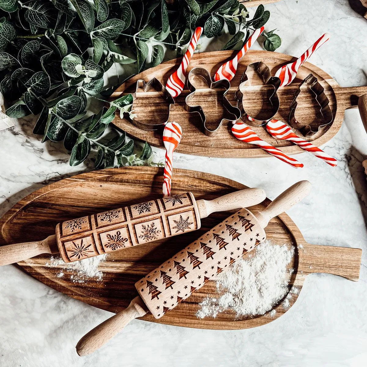 Christmas Rolling Pin Set by Gia Roma