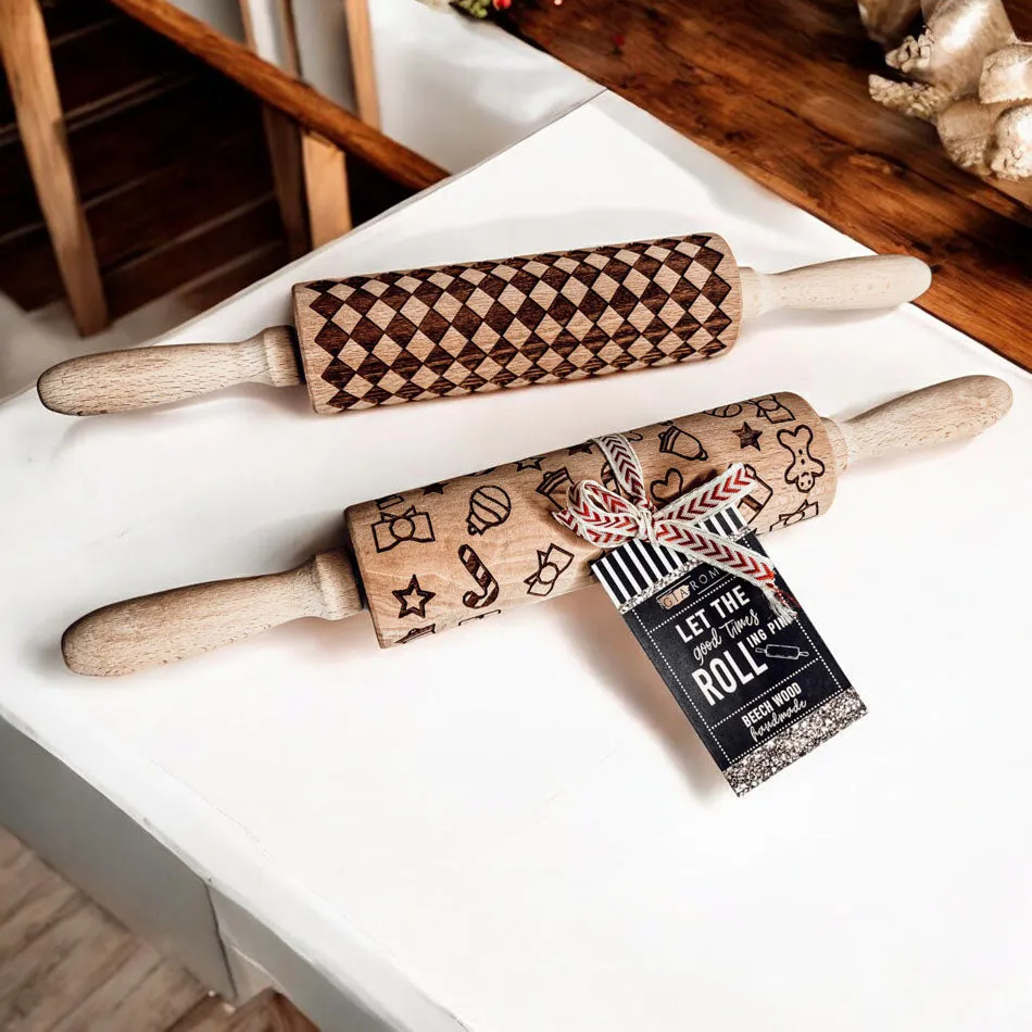 Christmas Rolling Pin Set by Gia Roma