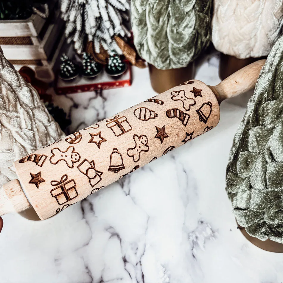 Christmas Rolling Pin Set by Gia Roma