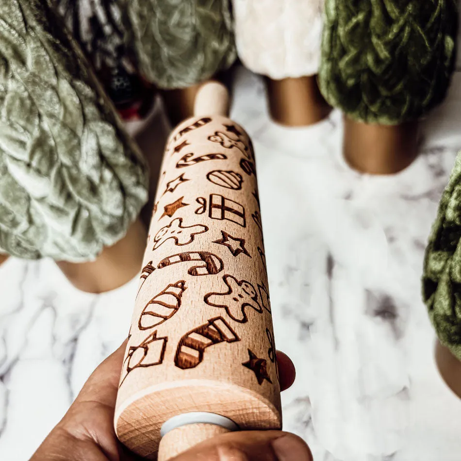 Christmas Rolling Pin Set by Gia Roma