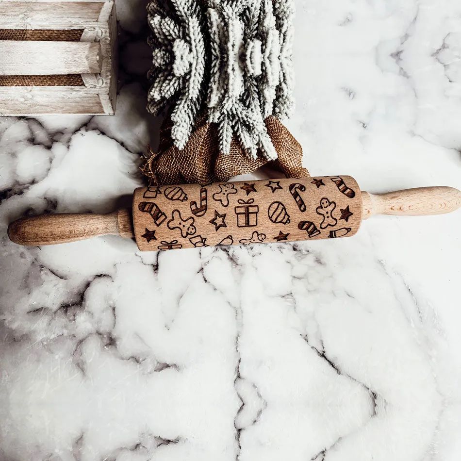 Christmas Rolling Pin Set by Gia Roma