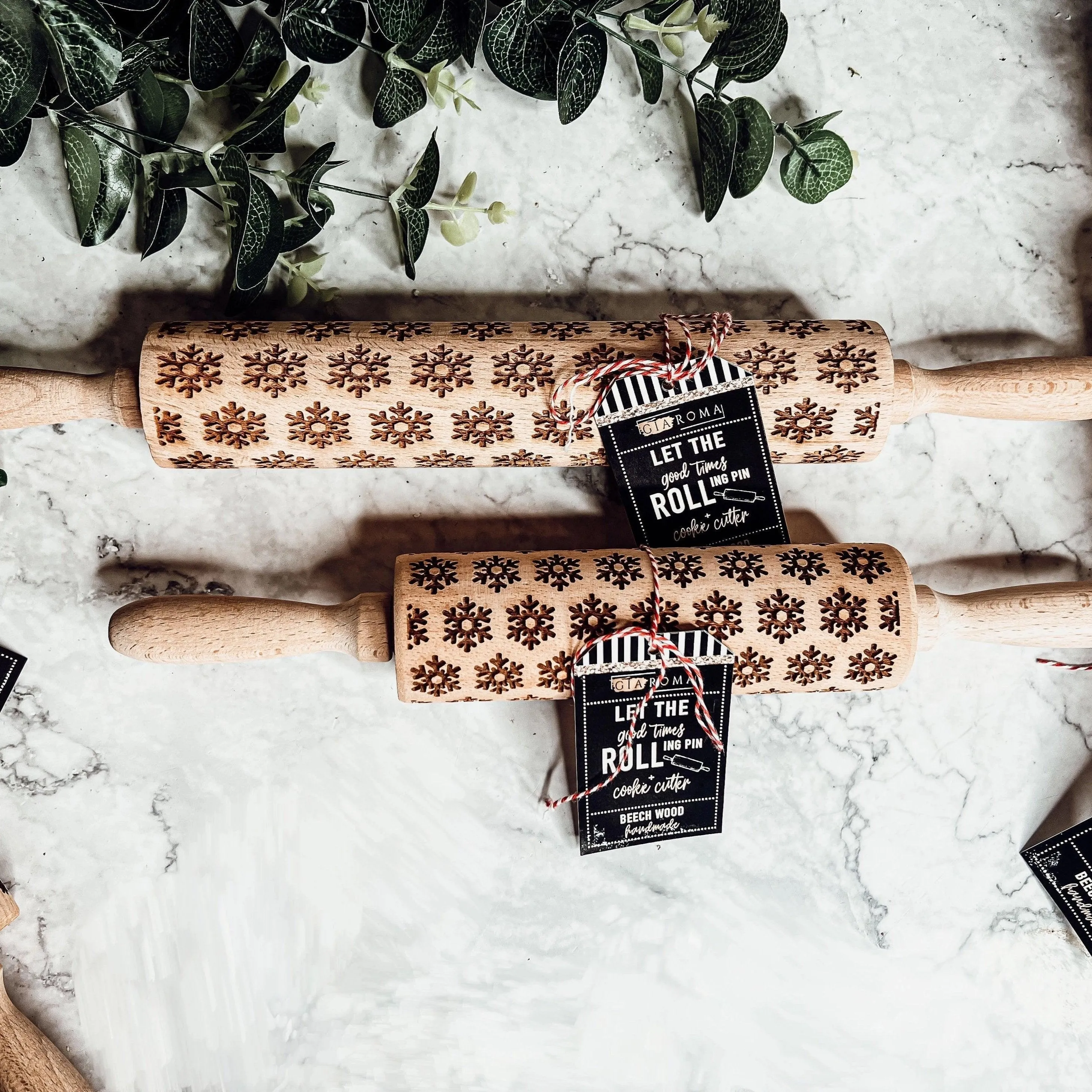 Christmas Rolling Pin Set by Gia Roma