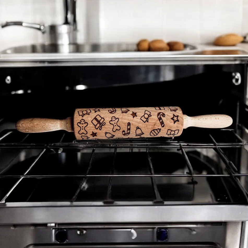 Christmas Rolling Pin Set by Gia Roma