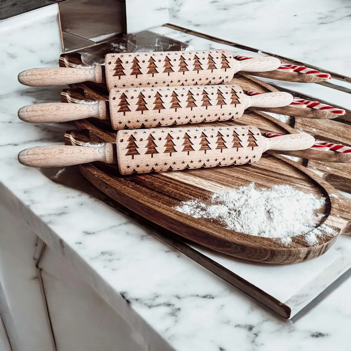 Christmas Rolling Pin Set by Gia Roma