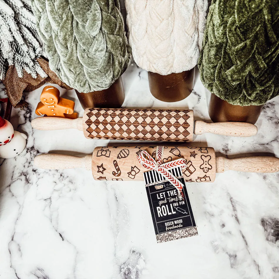 Christmas Rolling Pin Set by Gia Roma