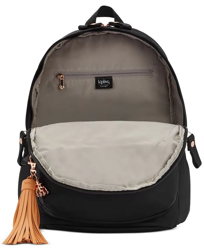 Delia Kipling Medium Laptop Backpack, Black