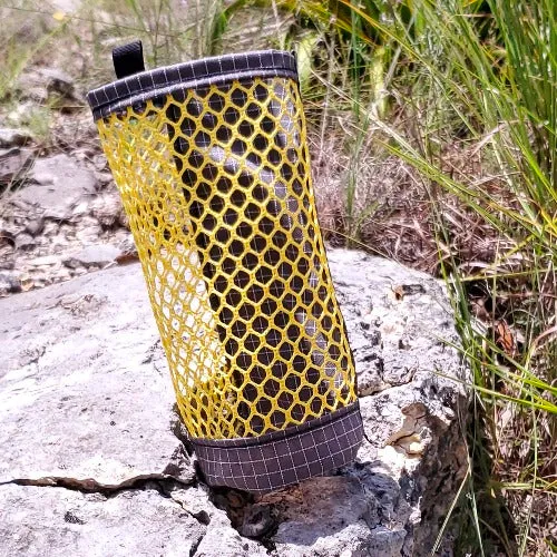 Trekker Joes Durable Mesh Sleeve for Water Bottle - Ideal for Divers