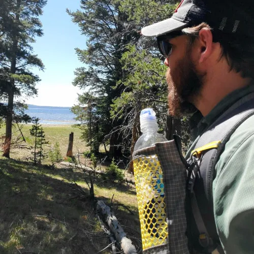 Trekker Joes Durable Mesh Sleeve for Water Bottle - Ideal for Divers