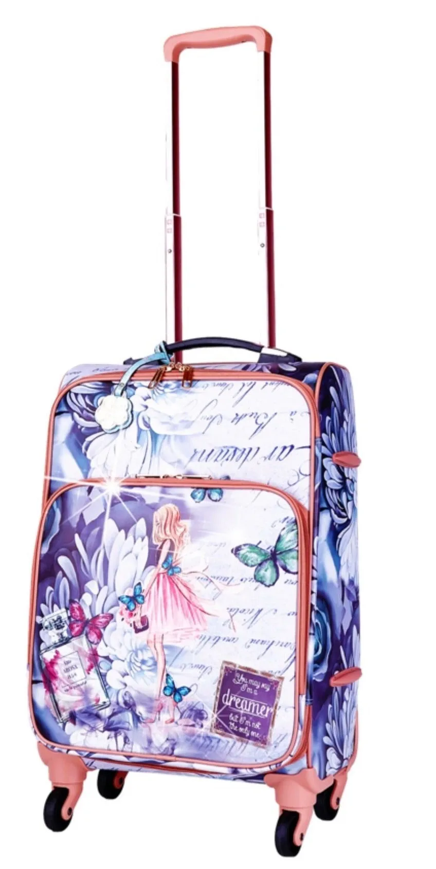 Dreamerz Carry-on Luggage Suitcase