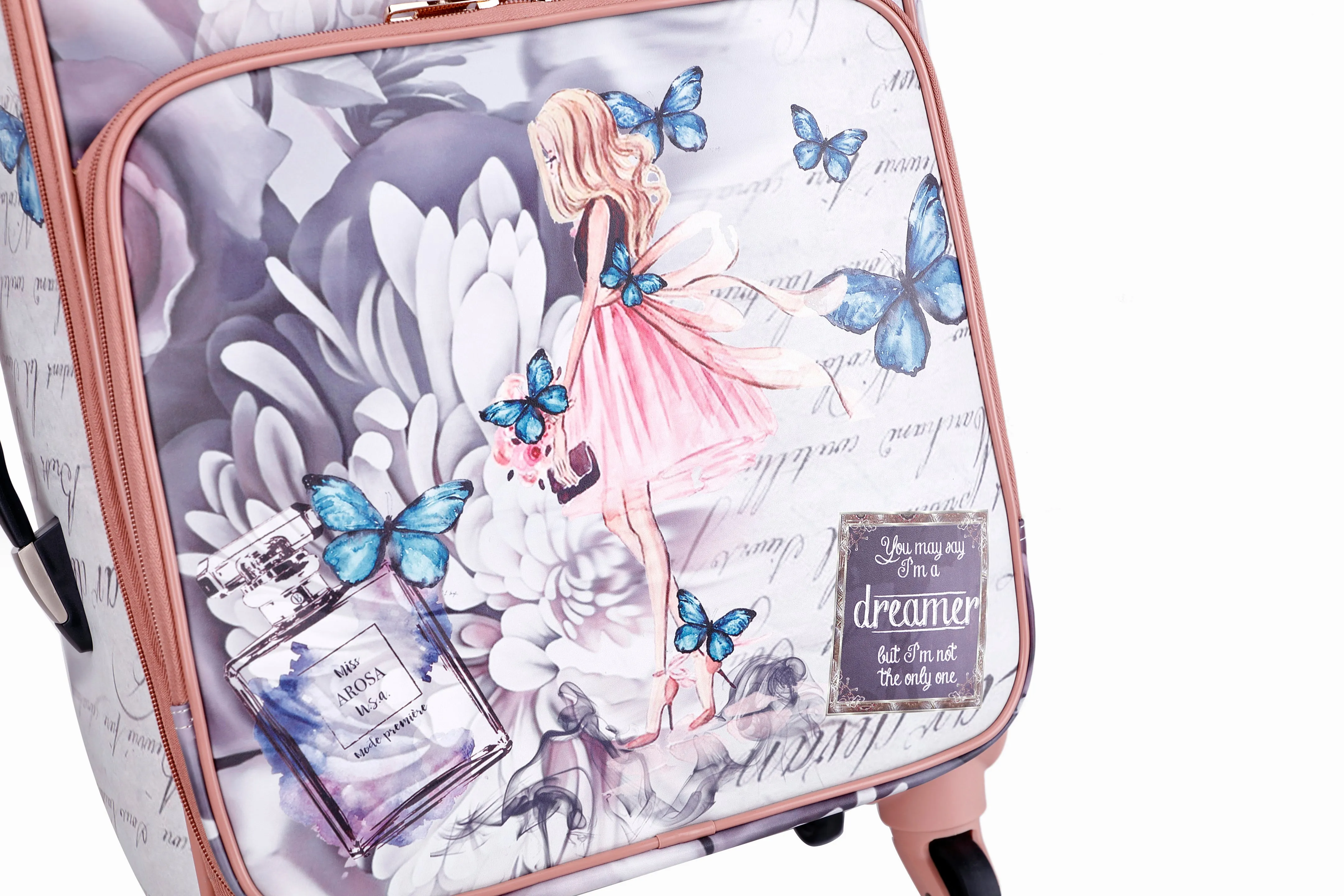 Dreamerz Carry-on Luggage Suitcase