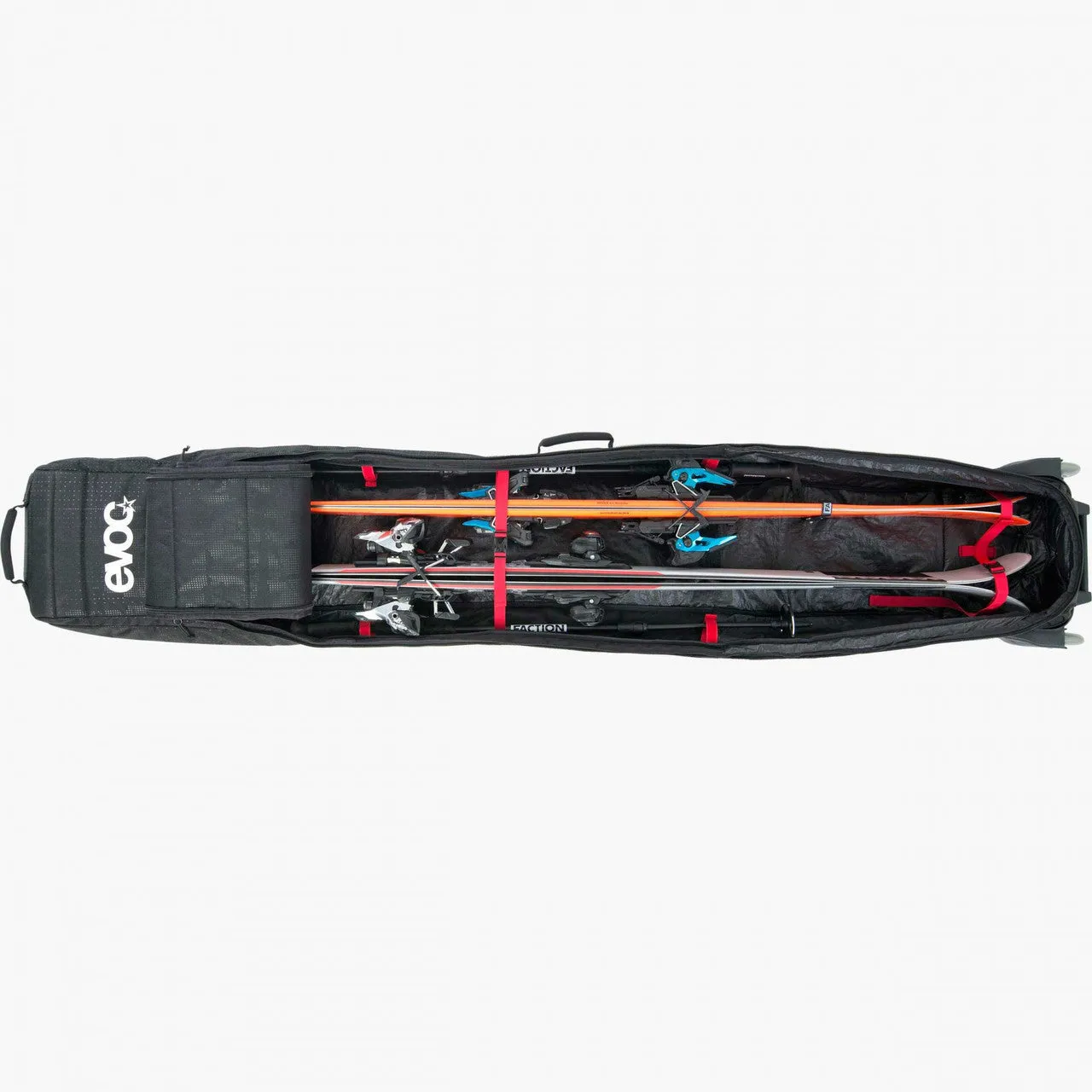 EVOC Ski Wheeled Rolling Travel Bag | 2 Pair of Skis