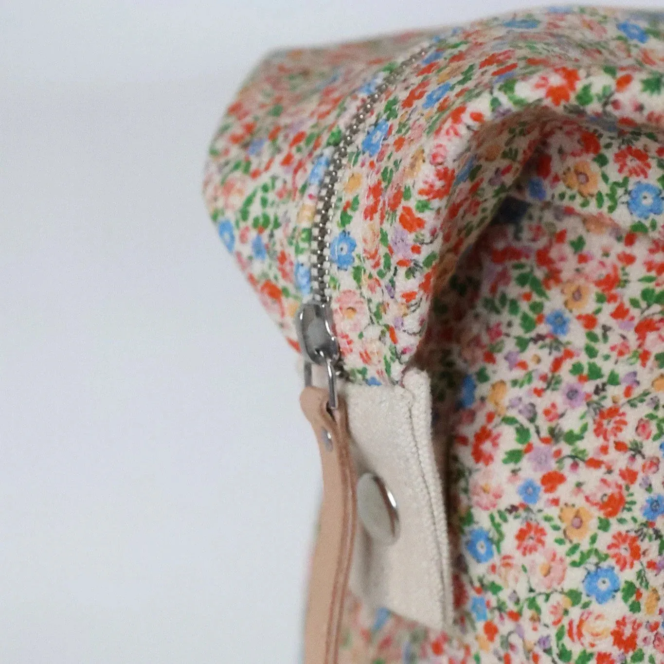 Floral Canvas Weekender