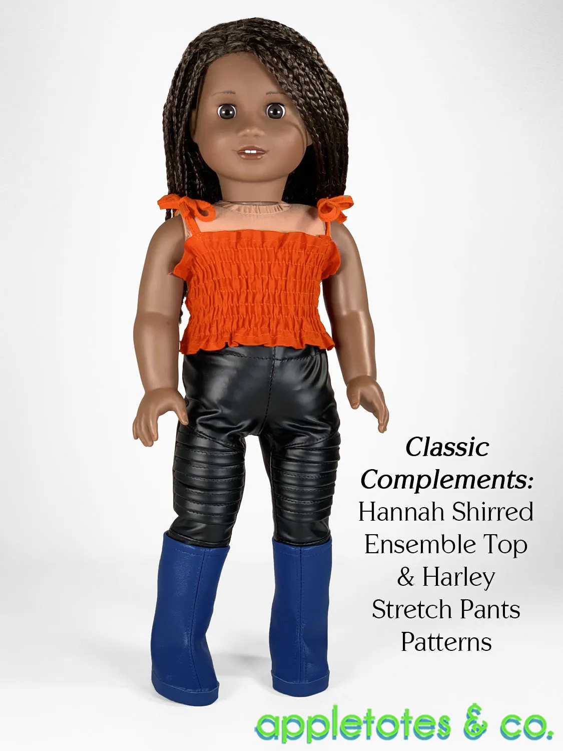 Fringe Boots 18 Inch Doll Sewing Pattern