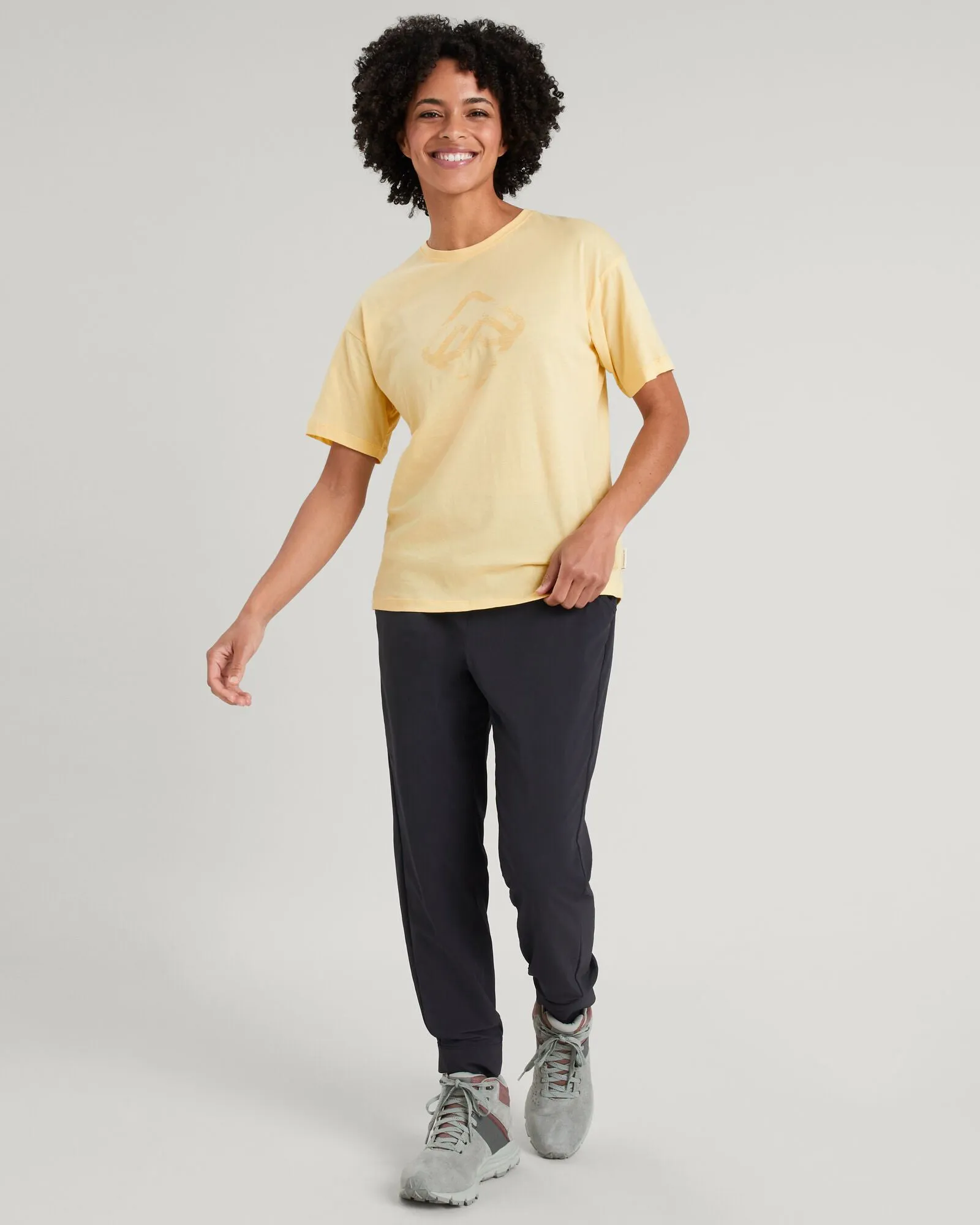 Geo Glitch Icon Women's T-shirt - Sunlit