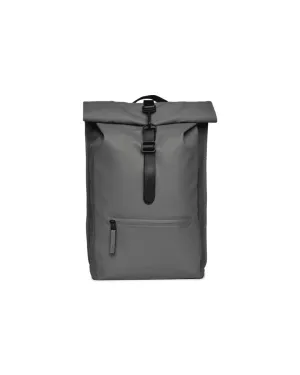 Grey Rolltop Rucksack
