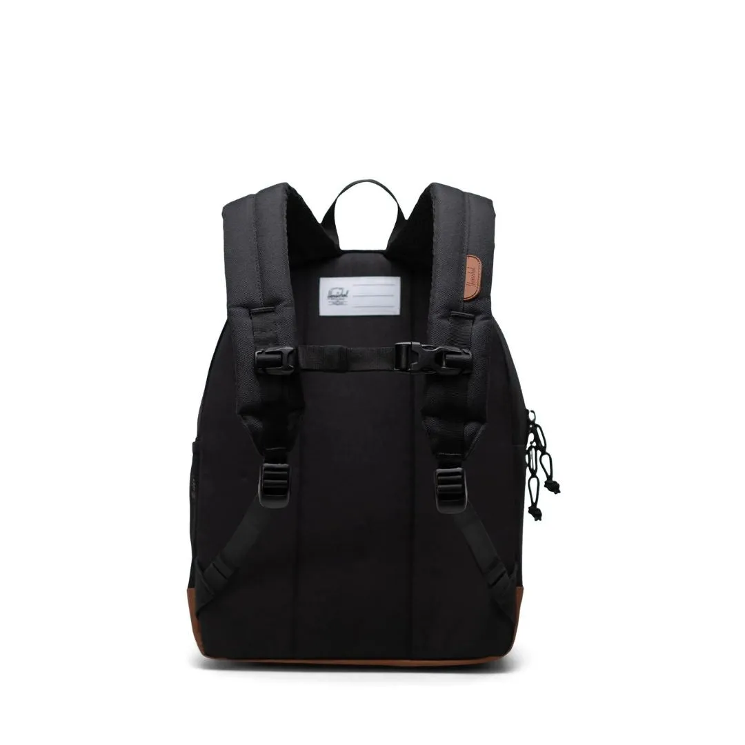 Heritage Youth Backpack (Black   Saddle Brown)