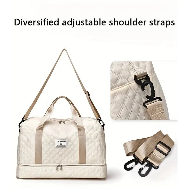Lightweight Luggage Bag, Shoulder Weekender Overnight Bag