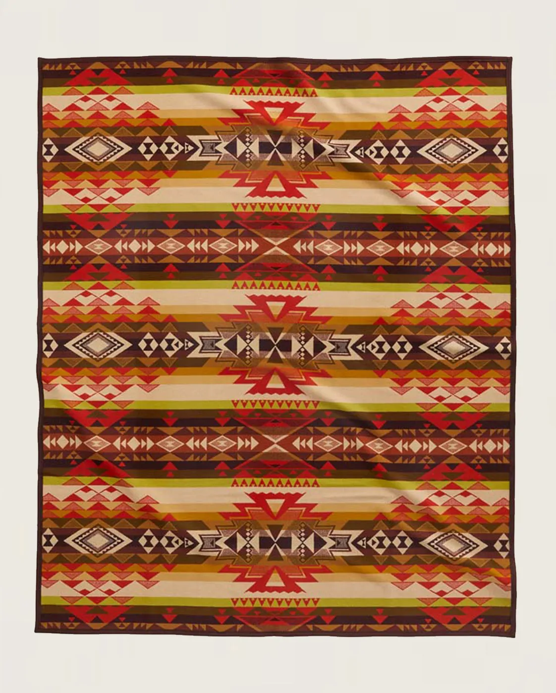 Limited Edition Jacquard Robe<br>Highland Peak Red