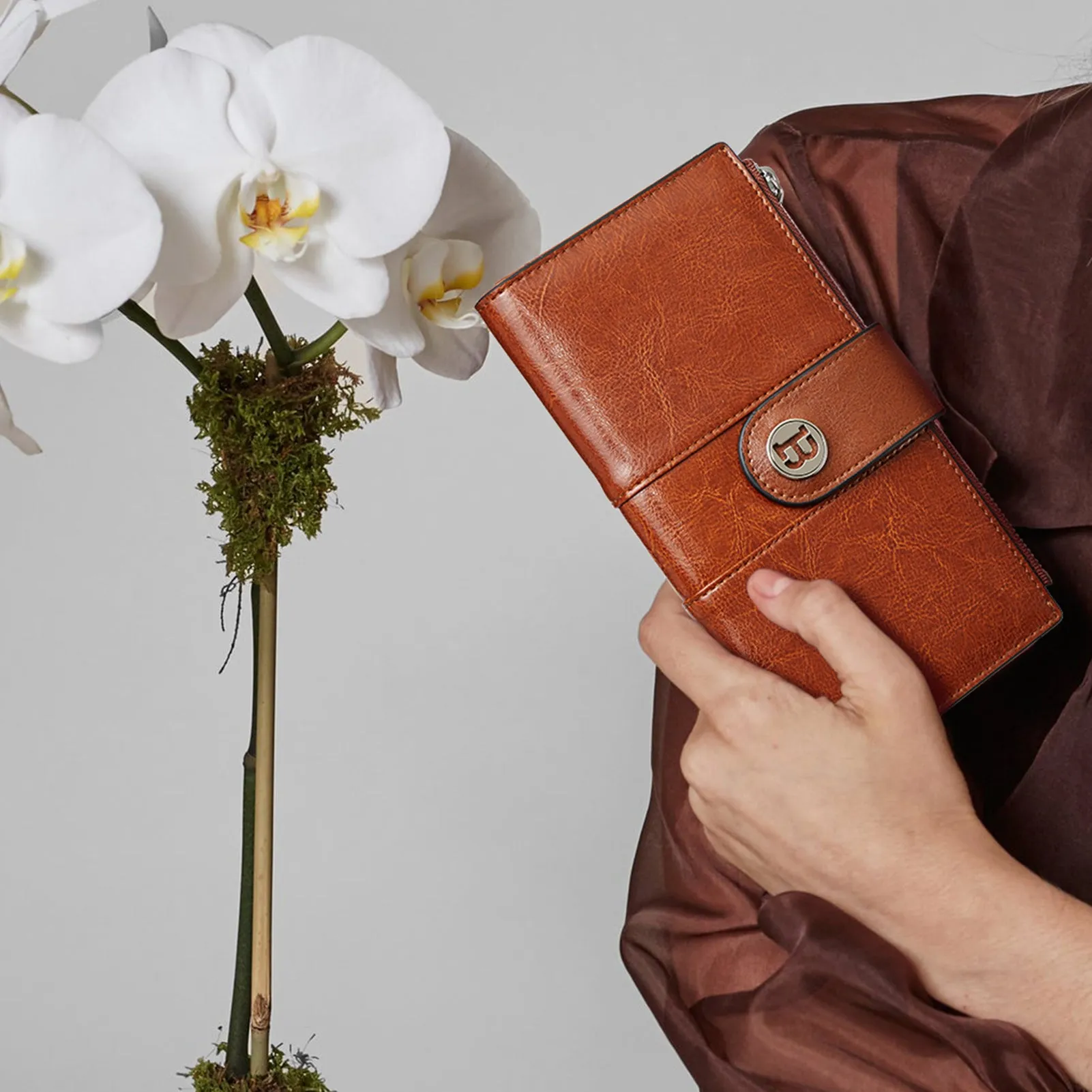 Lomy Real Leather Wallet Womens - RFID Blocking