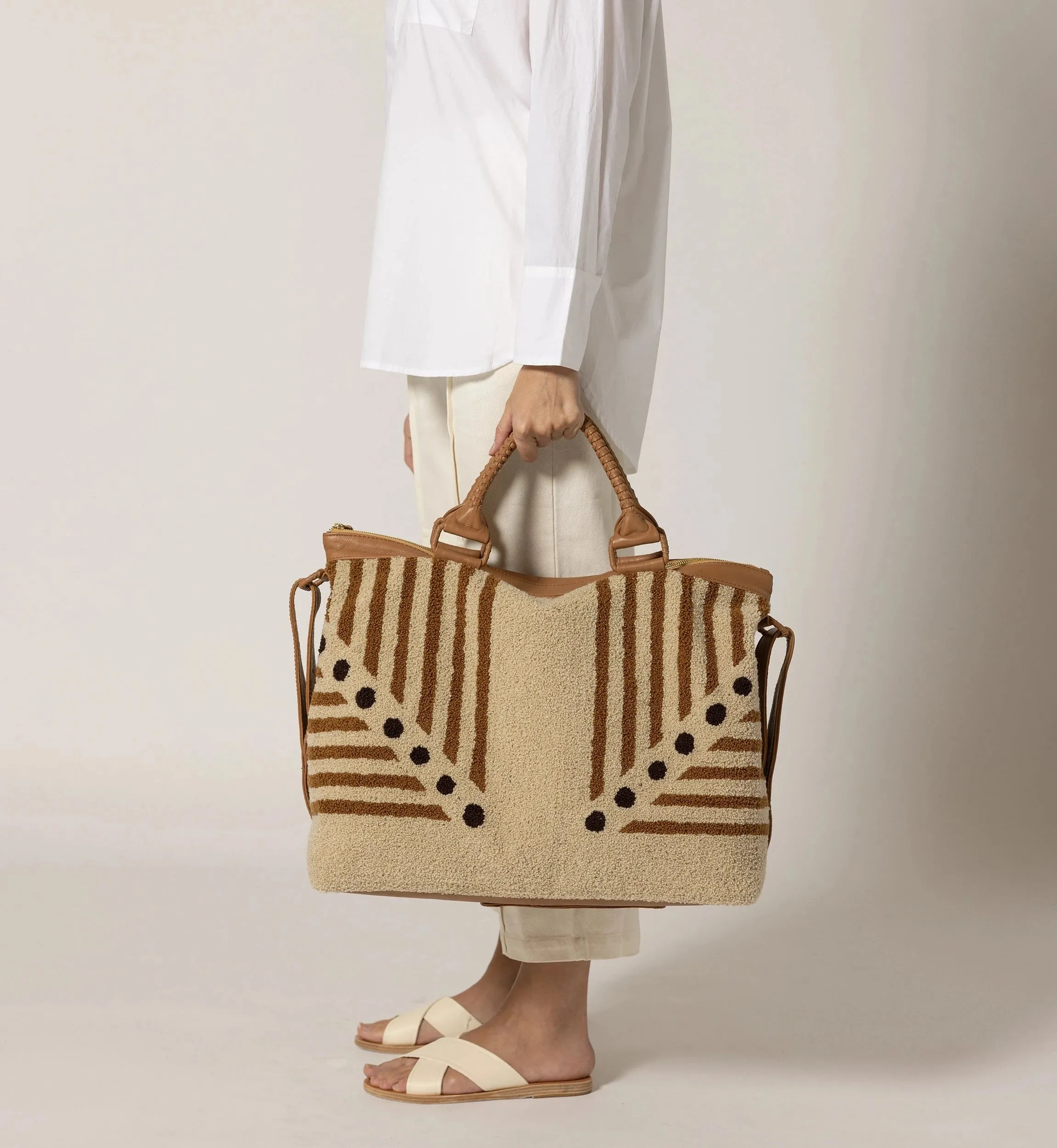 Lusso Stripe Weekender
