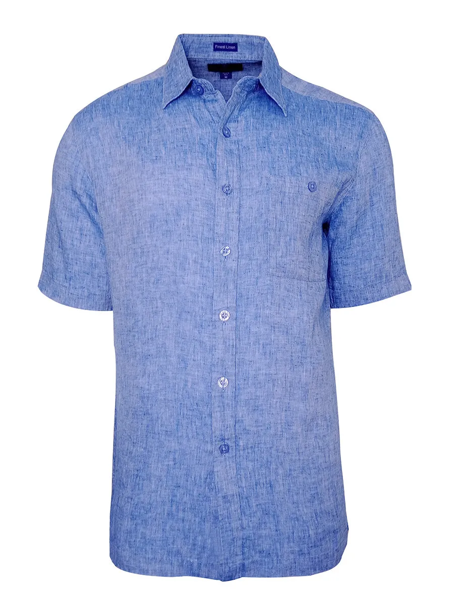 Men's Linen Shirt - Pavilion Short Sleeve