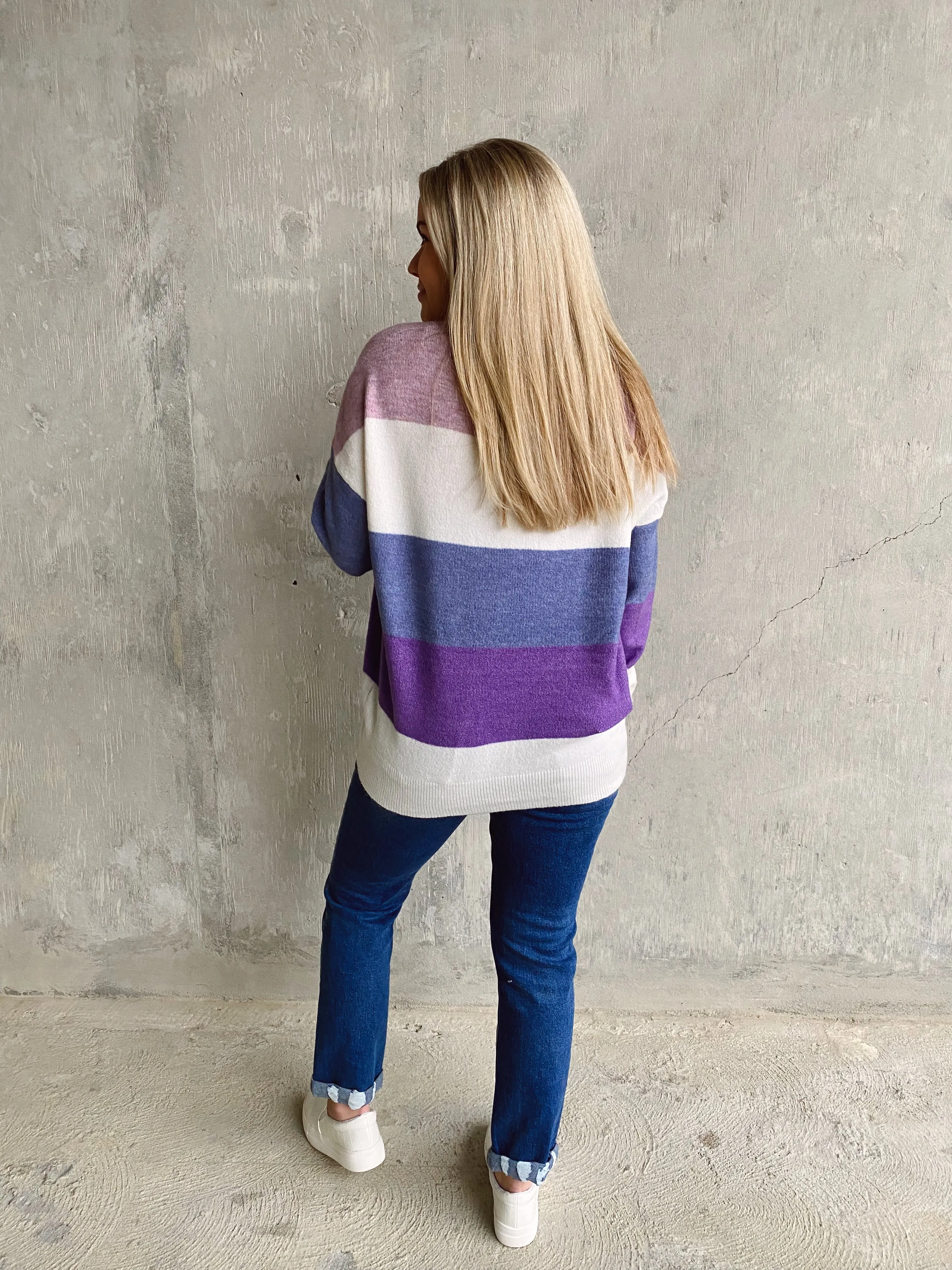 Multi Color Knit Sweater