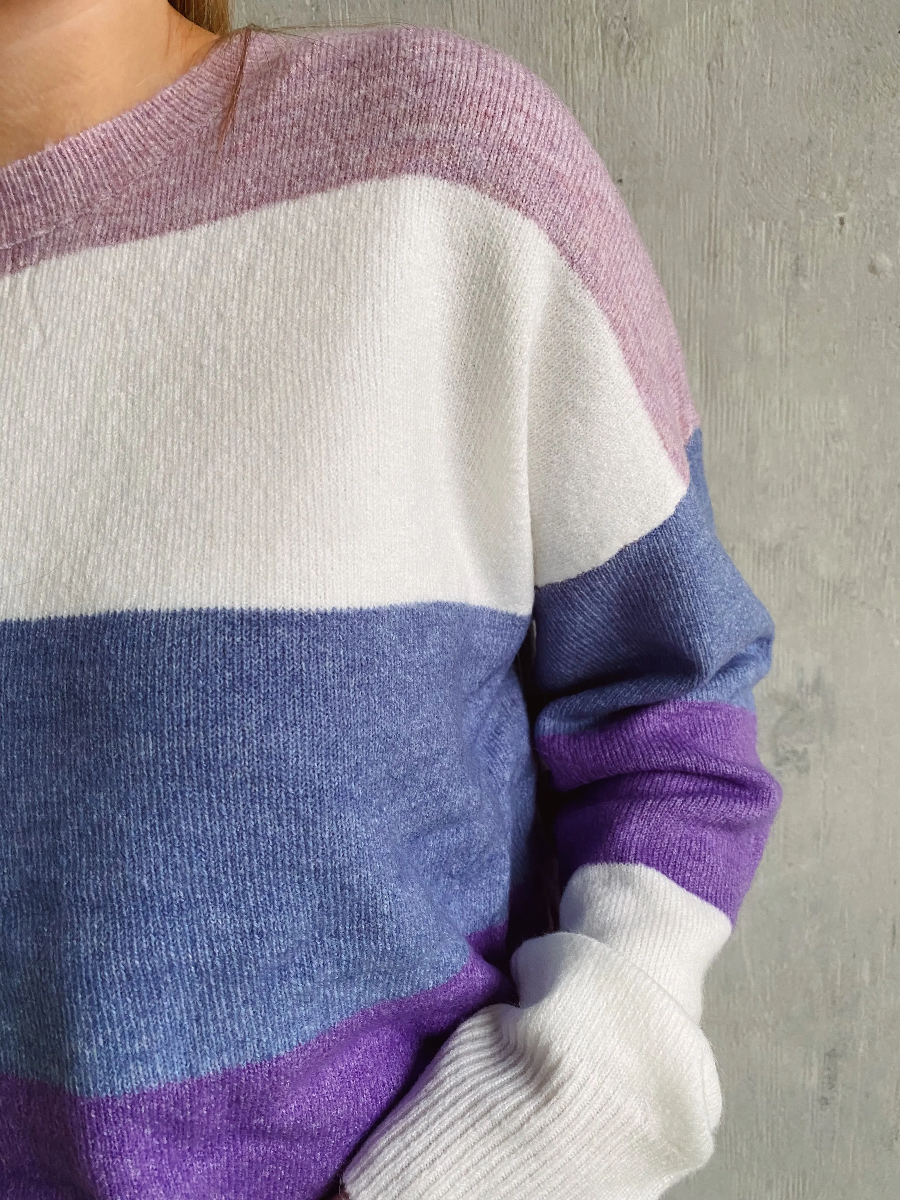 Multi Color Knit Sweater