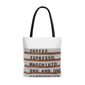 My Coffee Loves Me. Tote Bag (AOP)