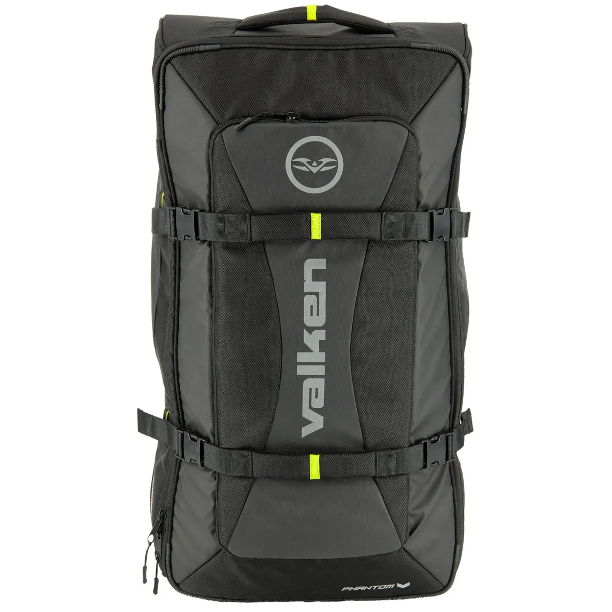 New Valken Phantom Agility Rolling Paintball Large Gear Bag Black FREE SHIPPING