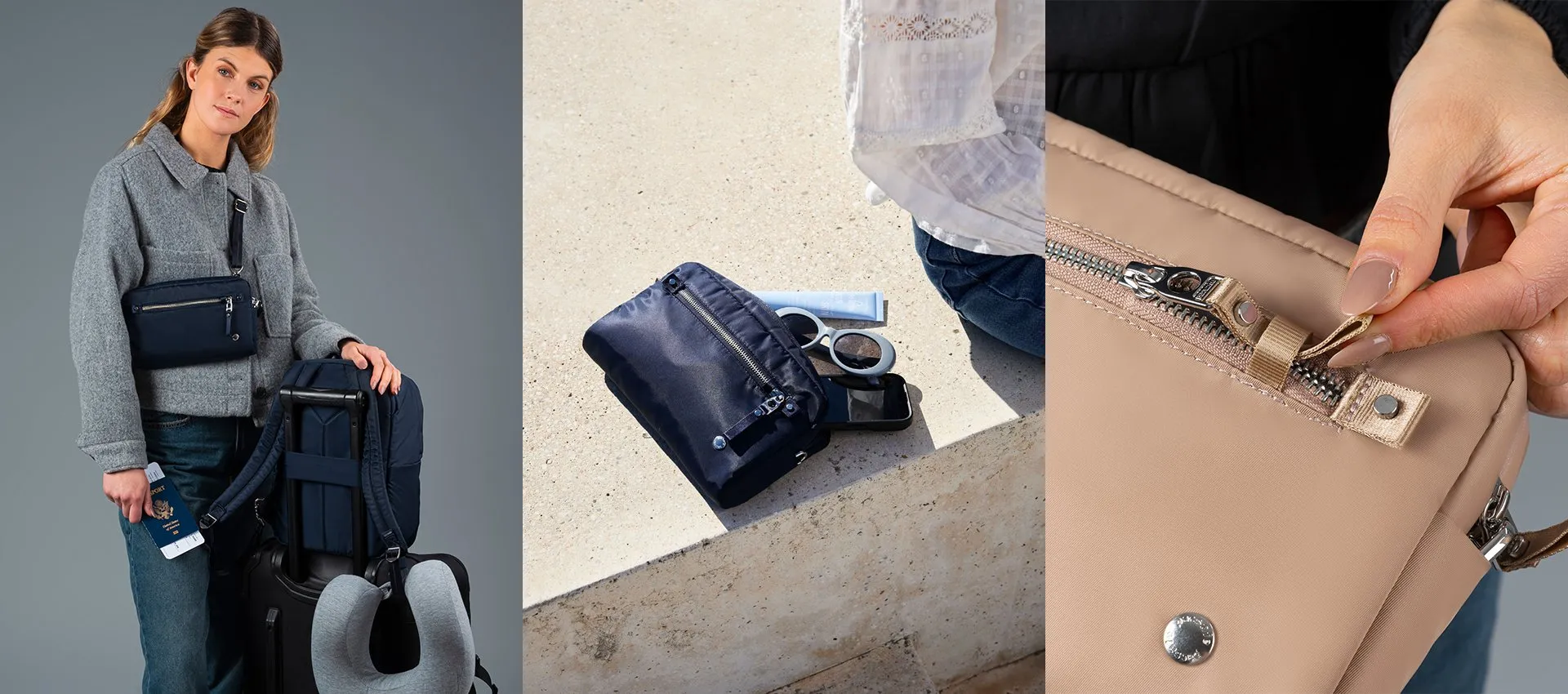 Pacsafe W Anti-Theft 3-In-1 Sling