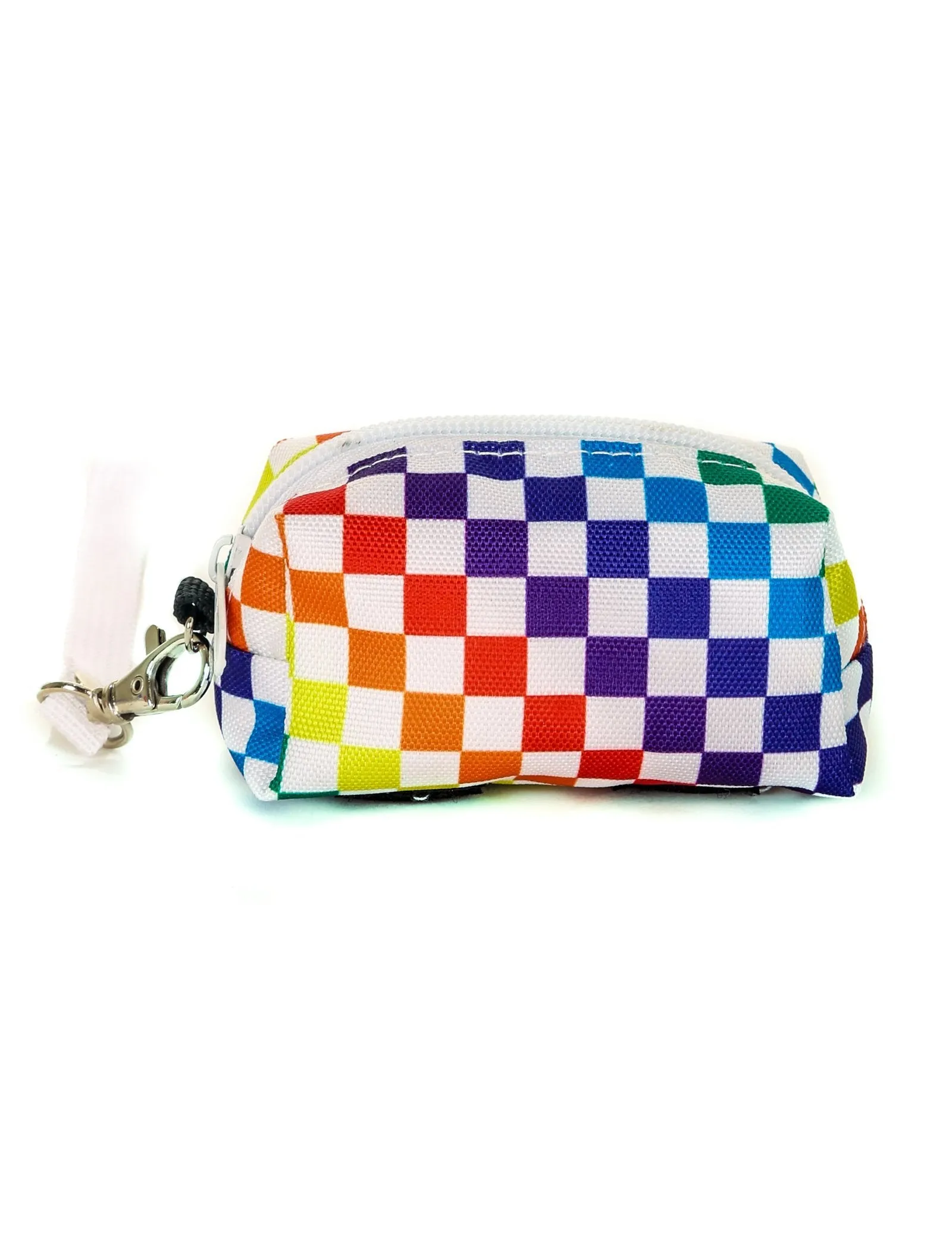 poopyCUTE | Cute Poop Bag Holder | PRIDE INDY Check Rainbow